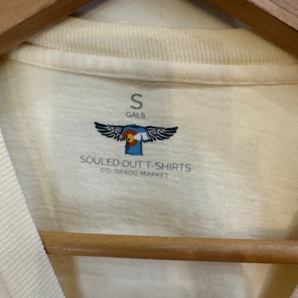 Souled Out T-Shirts “Spirit of the West” Muscle Tee Crop – Size Small - Picture 4 of 5